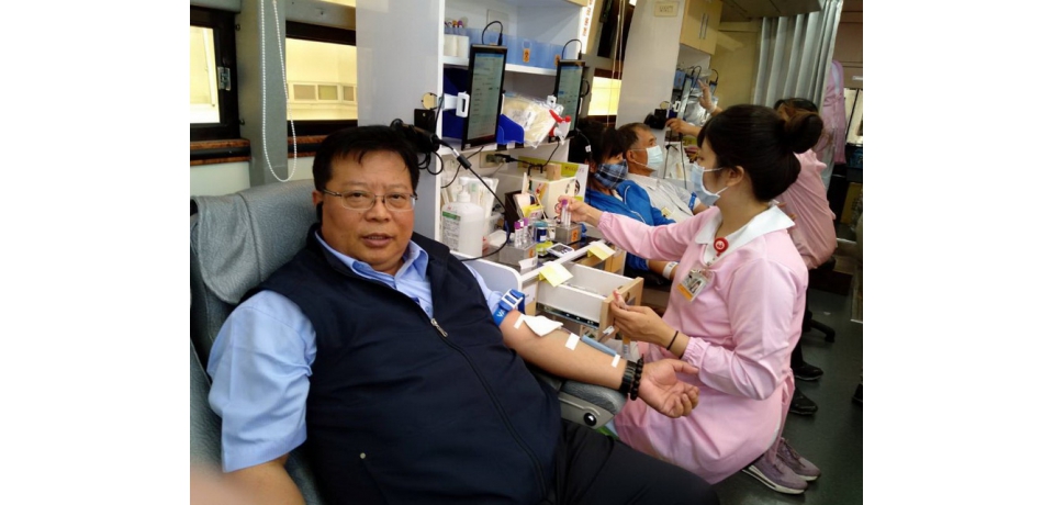 中油捐血 紓解血荒(圖)