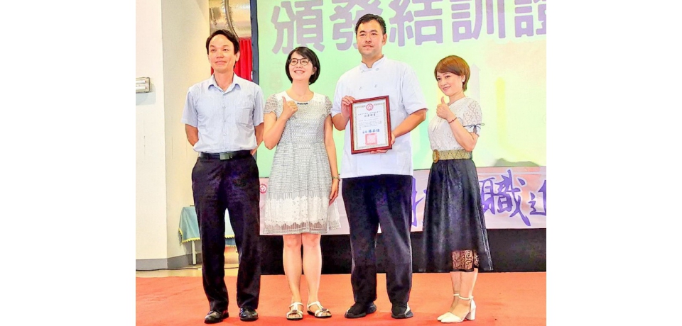 士官長變身烘焙師傅 高市勞工局產訓班助國軍開啟職場第二春(圖)