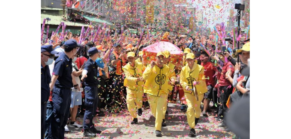 白沙屯媽祖進香抵北港 張麗善率縣府團隊恭迎(圖)