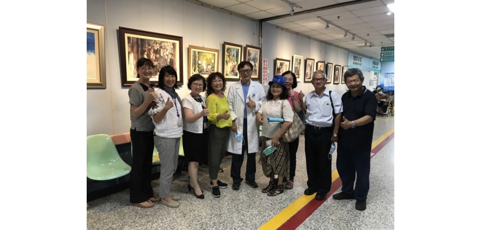 在藝術與醫病人生間綻放光華 葉寶專醫師退休畫展(圖)