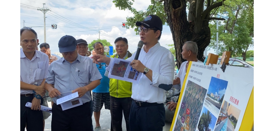 劉建國爭取營建署約2.5至3億 提升西螺、二崙、崙背道路品質(圖)