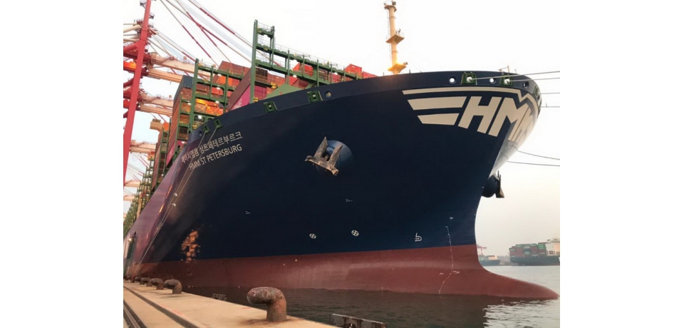 【韓遠聖彼得堡】貨櫃輪首航高雄港(圖)