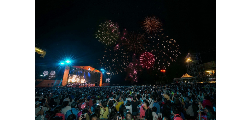 台灣大日月潭花火音樂會閃耀登場　逾3萬人齊喊《Open Possible能所不能》盛大啟動(圖)