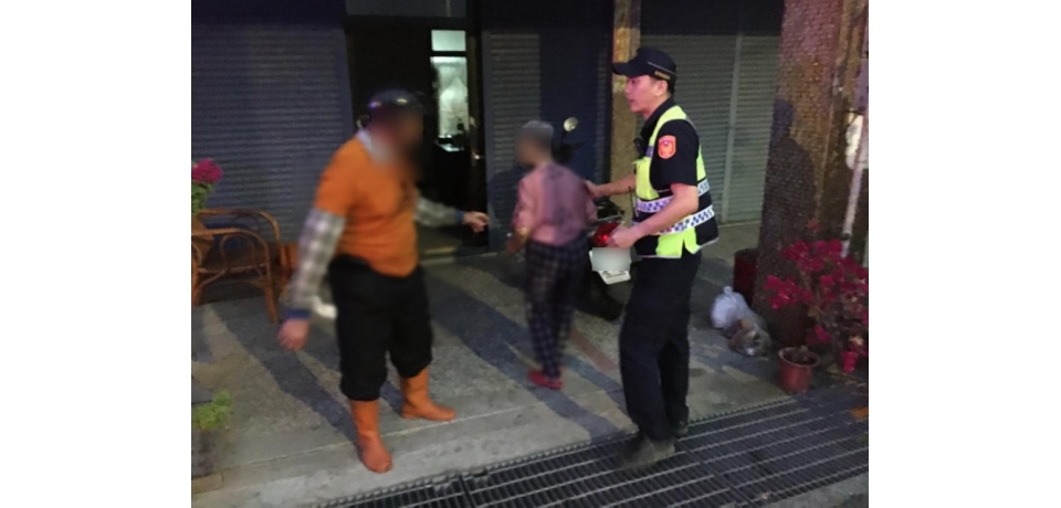 老婦人農田走失 斗南警方與救難協會平安尋獲(圖)