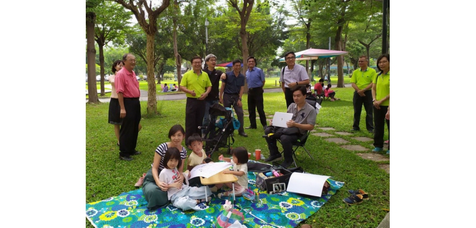 中油大林煉油廠辦寫生比賽帶領親子進行一場藝術與公益之旅(圖)