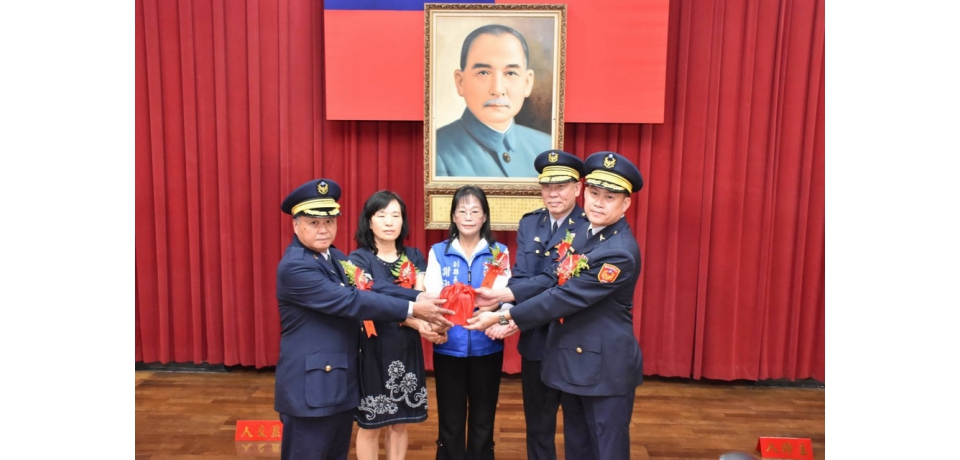 雲林縣警察局卸新任分局長聯合交接典禮(圖)