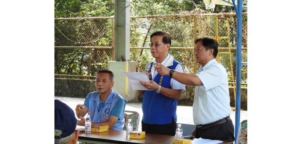 信義鄉地利線四村基層建設有著落　林明溱會勘允一村撥百萬(圖)