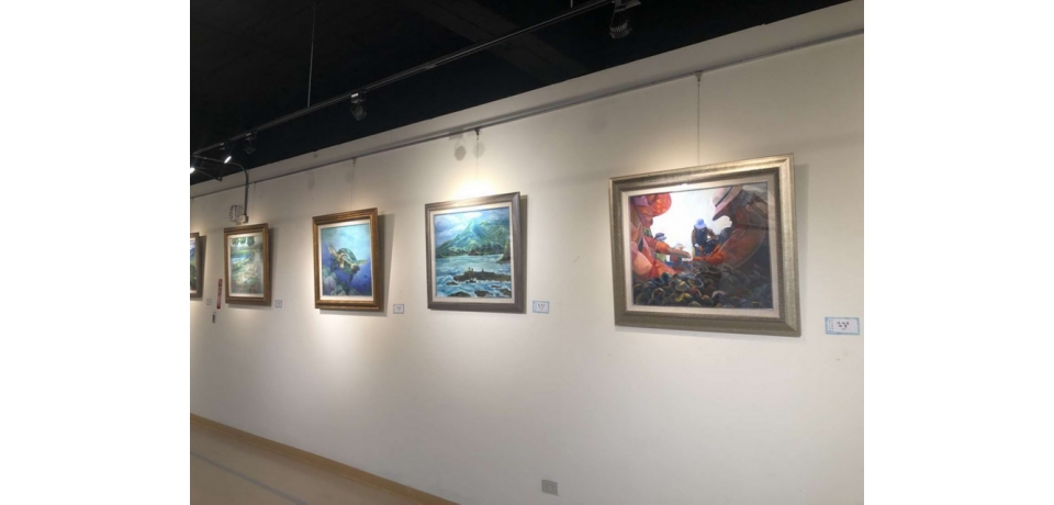 雲林縣油畫協會109年會員作品展 開幕茶會(圖)