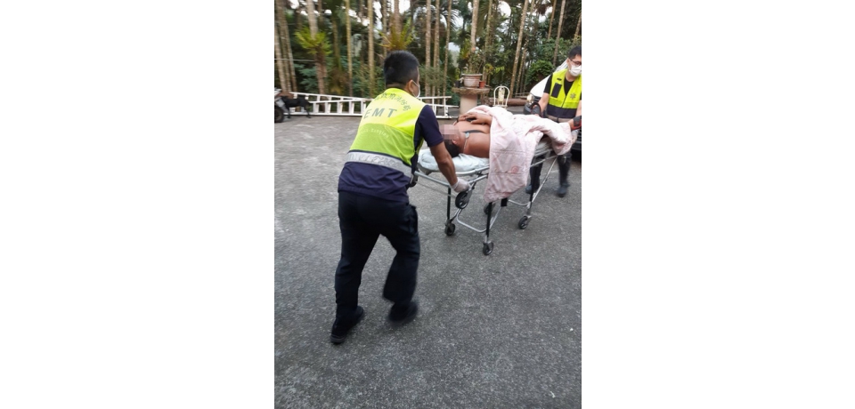 暖警緊急處理　搶救回喝農藥自殺男子(圖)