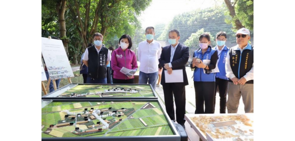 張麗善會勘雲林歷史再造(圖)
