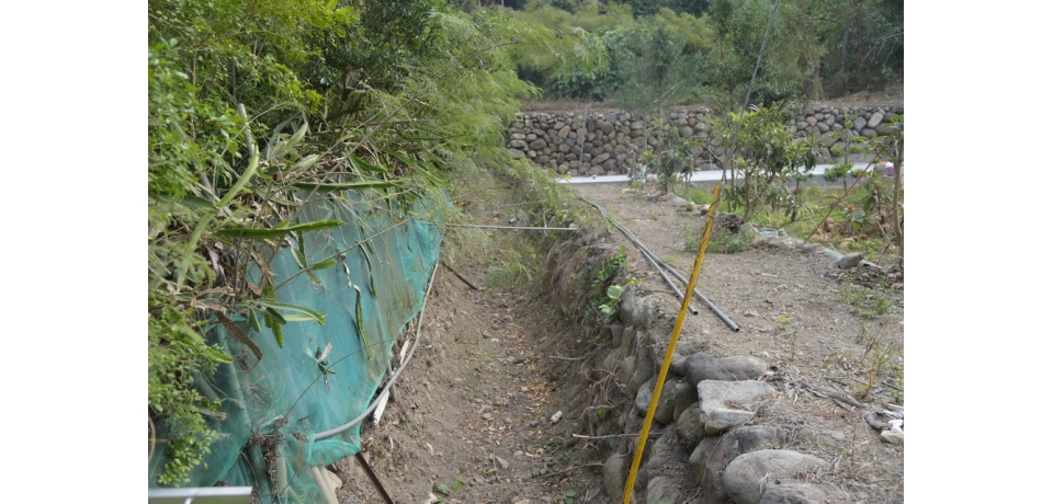 水里鄉農富村坑溝排水問題　林明溱會勘同意施設排水溝改善(圖)