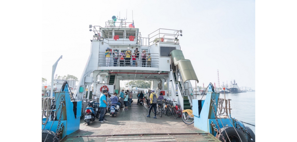 高雄首推全國唯一海陸自行車道渡輪鐵馬環港遊旗津(圖)
