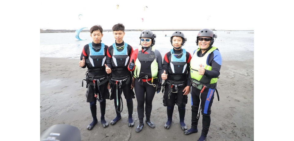 全台唯一經國際IKO認證　雲林三條崙國際風箏衝浪新景點(圖)