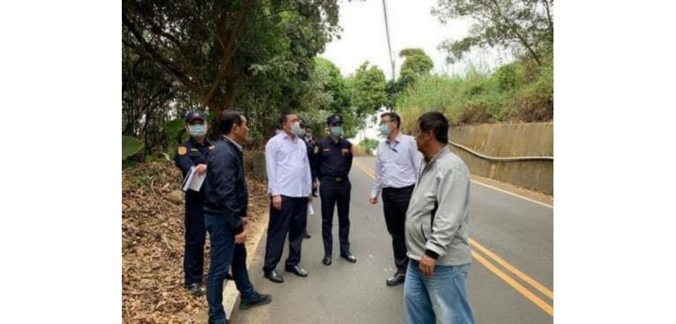 雲警好細心 事故再勘查改善交通安全設施(圖)
