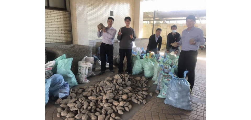 台電支持在地農產愛心作公益 黃金地瓜贈校園及育幼院(圖)