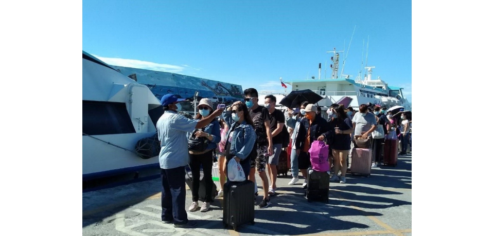 春節防疫不間斷 搭船疏運好安心(圖)