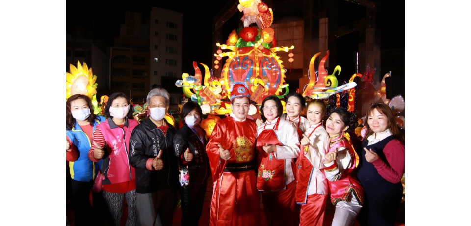 斗六圓環燈會及太平老街燈籠啟燈晚會，熱鬧登場(圖)