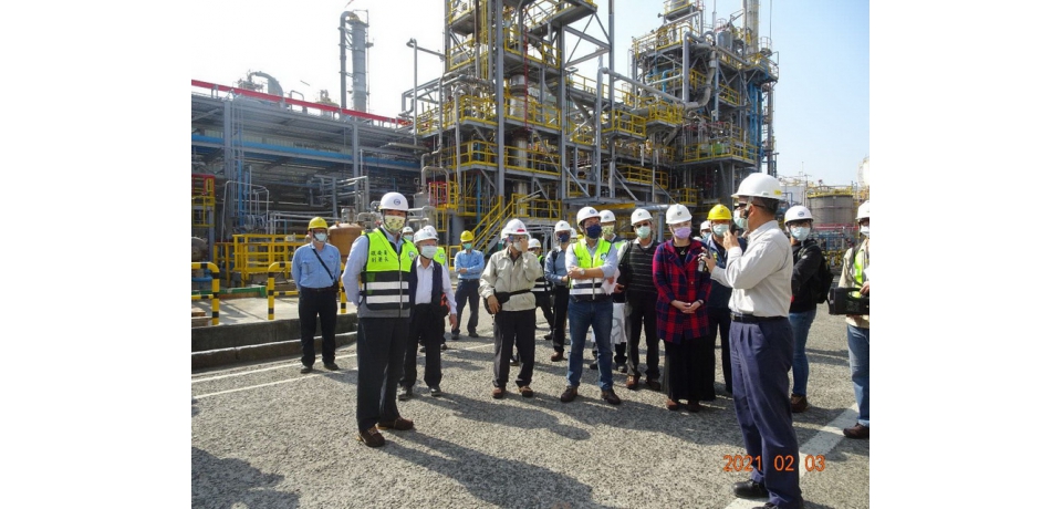 高市府與勞動部至大社石化廠春安聯檢 呼籲強化作業安全(圖)
