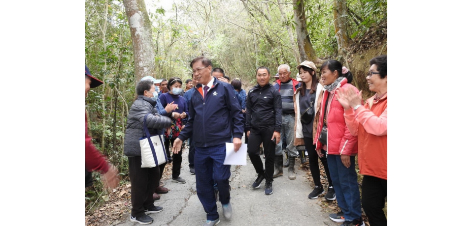 魚池鄉四處農路排水待改善 林明溱會勘以300萬元改善(圖)