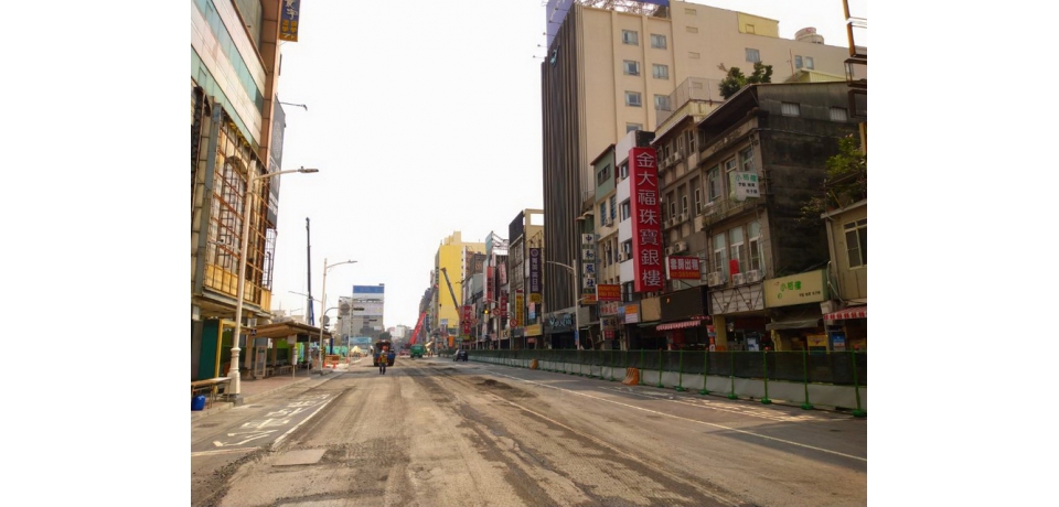 中博高架橋樑柱卸下沿線建物視野變開闊(圖)