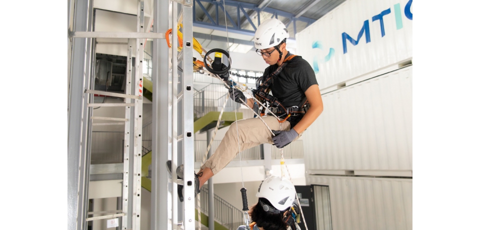 德國萊因TUV稽核 金屬中心海洋專區獲亞太區最完善的GWO認證訓練機構(圖)