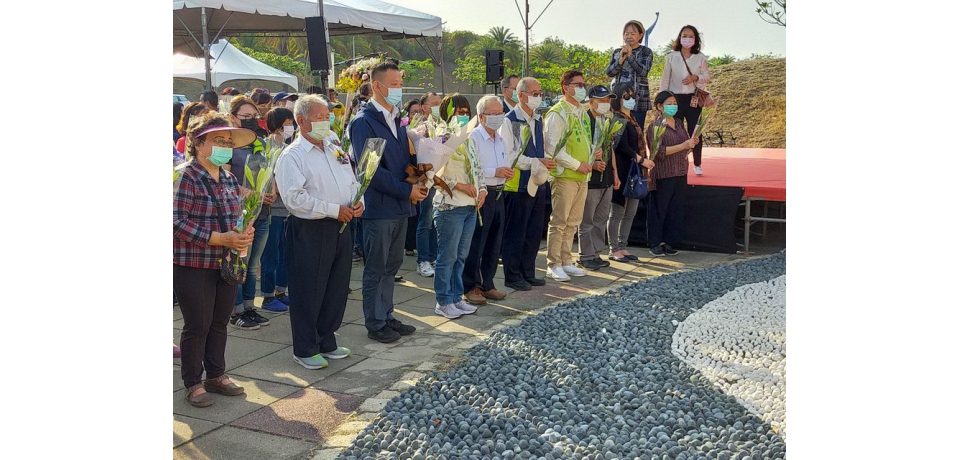 高雄旗津勞動女性紀念公園春祭 張家興副祕書長代表向勞動姊妹致敬(圖)