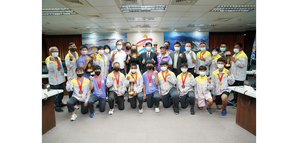 全原運高雄市代表隊創下亮眼成績 陳其邁頒獎鼓勵(圖)