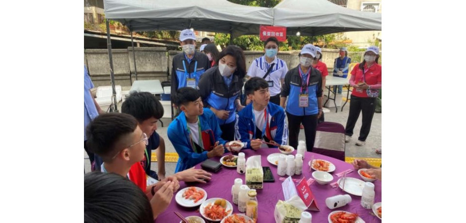 全中運 張麗善備雲林良品英雄宴 為選手們加油(圖)