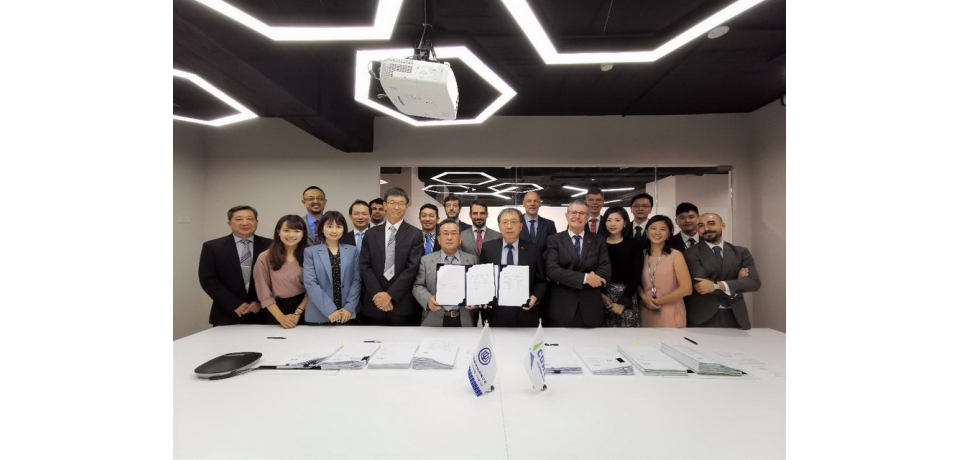 台船環海與台灣國際造船簽署海龍離岸風電計畫水下基礎基樁產能保留協議(圖)