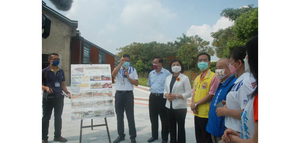 雲林縣府關心斗南車站南向廣場暨倉庫群、舊台汽車站規劃(圖)