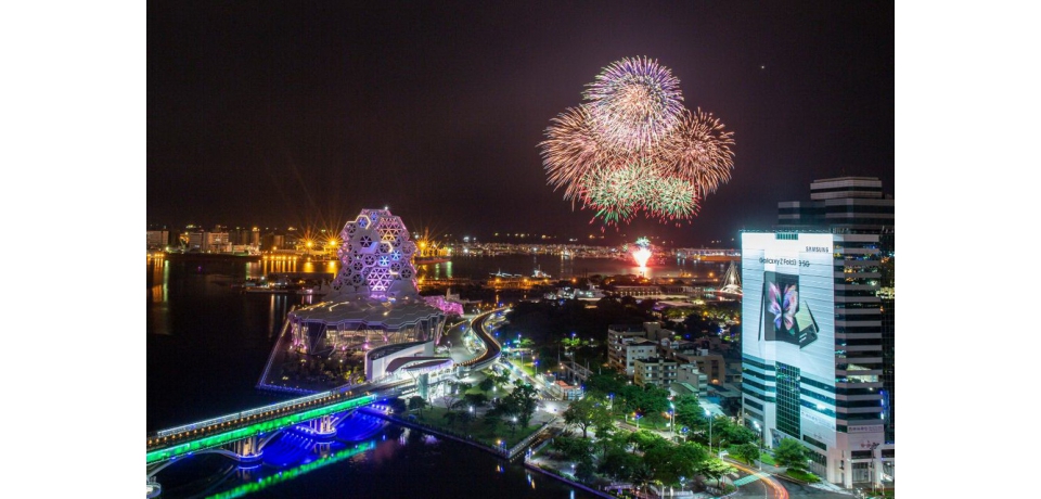高雄賞焰用走的就會到 高市府：多搭乘大眾運輸(圖)