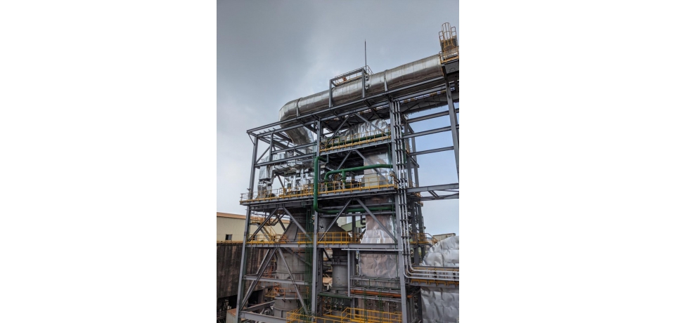 中鋼公司全數完成燒結工場煙氣脫硫設備增設(圖)