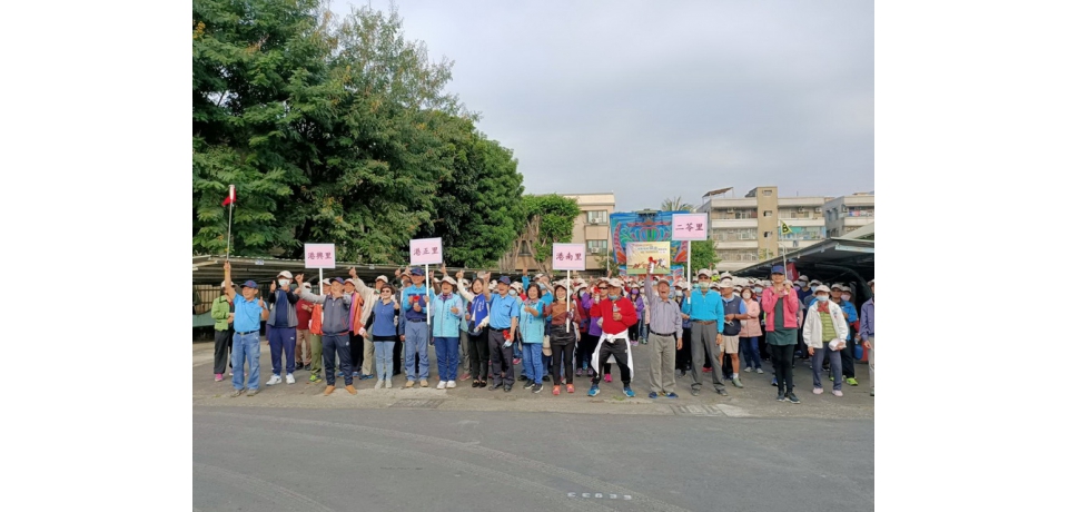 台糖公司砂糖事業部暨小港廠舉辦「防疫宣導與健康向前行健走」活動 大家快樂健行(圖)