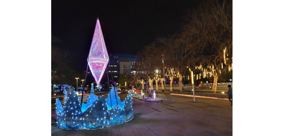《映動台中．光織大里》燈會在大里運動公園點燈(圖)
