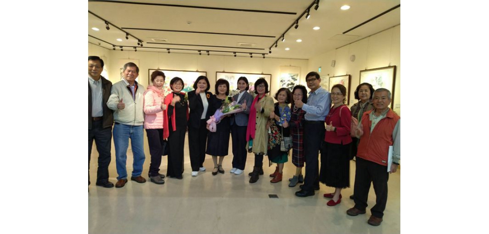 「超越無限  高惠芬 生之華特展」開幕式(圖)