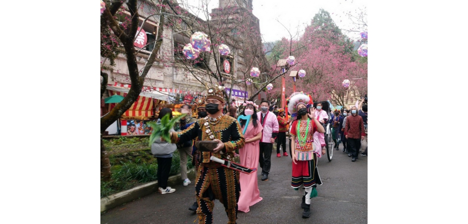 2022九族櫻花祭展開(圖)