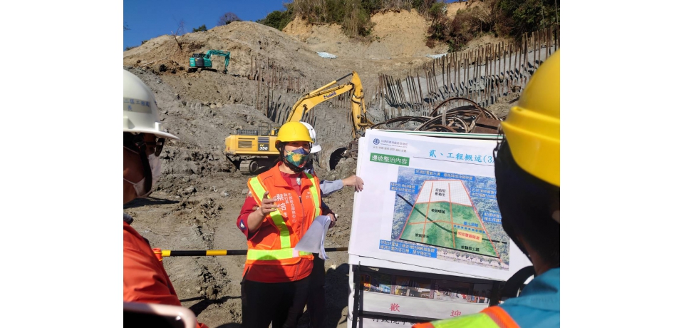 集集支線隧道工程進度超前三倍蔡培慧執行長會同履勘預計四月底第一階段完工(圖)