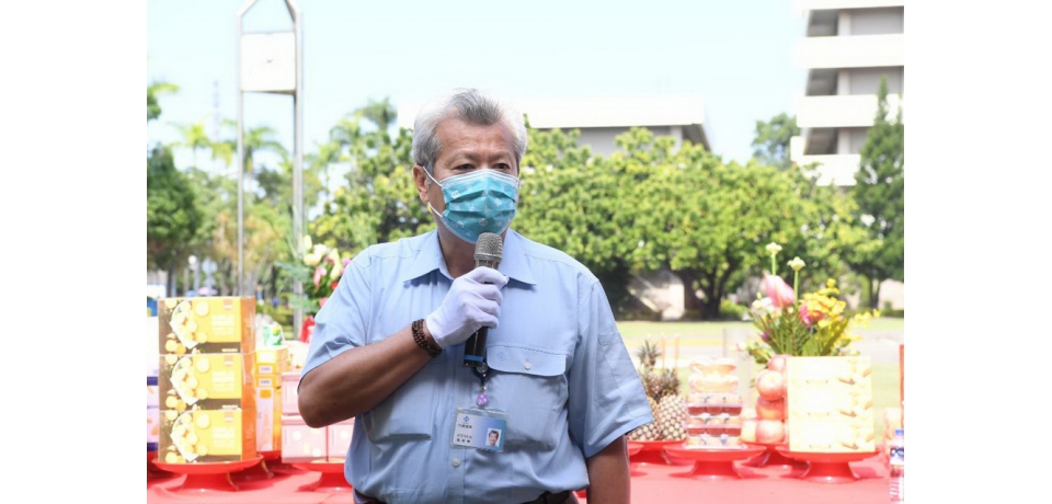 中鋼公司舉辦新春開泰祈福典禮董事長翁朝棟勉勵全體同仁新的一年要朝做好六大要務及實踐三大經營目標(圖)