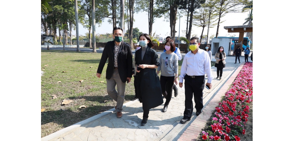 雲林縣虎尾央廣數位影音基地現勘流動藝術(圖)