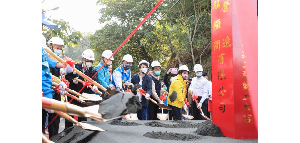 霧峰北坑二號橋改建開工 盧秀燕：帶動觀光發展(圖)