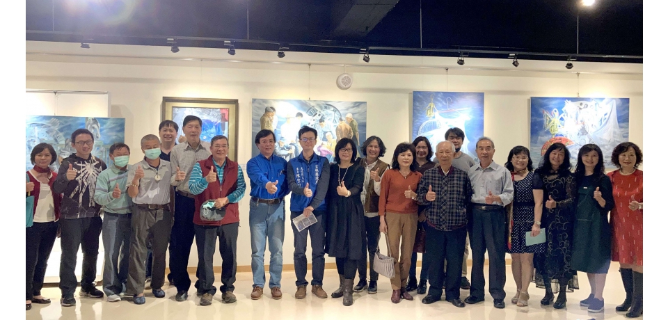 張鈴木「歲月時間的故事」油畫展觀光處展出(圖)