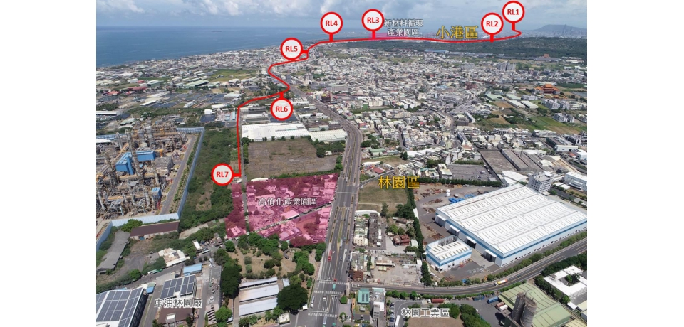 「高雄捷運小港林園線」環境影響說明書暨綜合規劃報告書兩案分別獲環保署及交通部會議審查通過(圖)