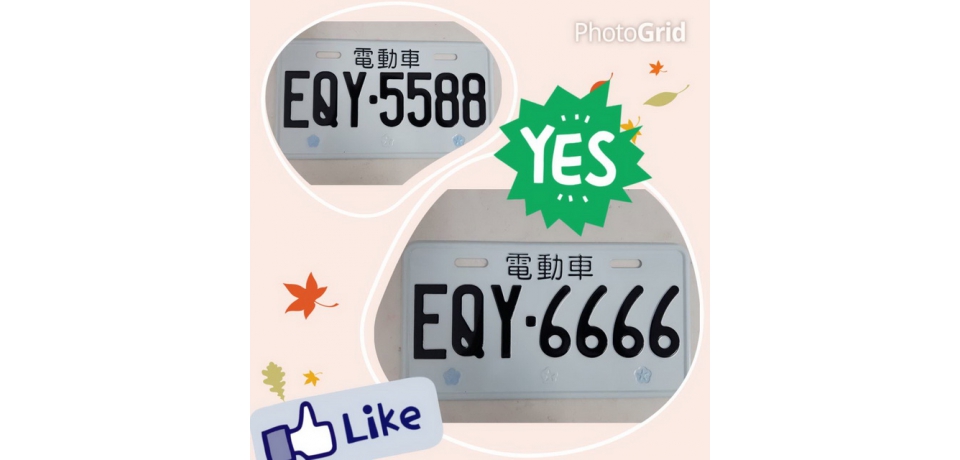 雲林監理站辦理電動普通重型機車號牌網路競標(圖)
