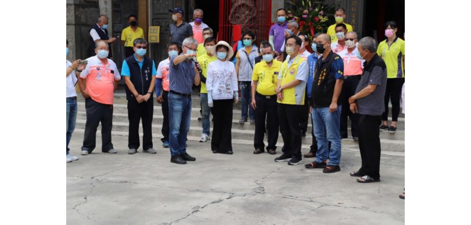 美化宗教信仰環境 斗南順安宮周邊景觀改善工程說明會(圖)