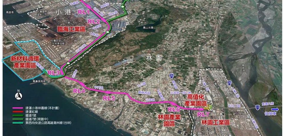 行政院核定捷運小港林園線 市府團隊努力不容踐踏(圖)