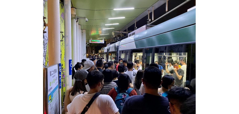 前進「設計中島」 搭乘捷運及輕軌免受塞車之苦(圖)