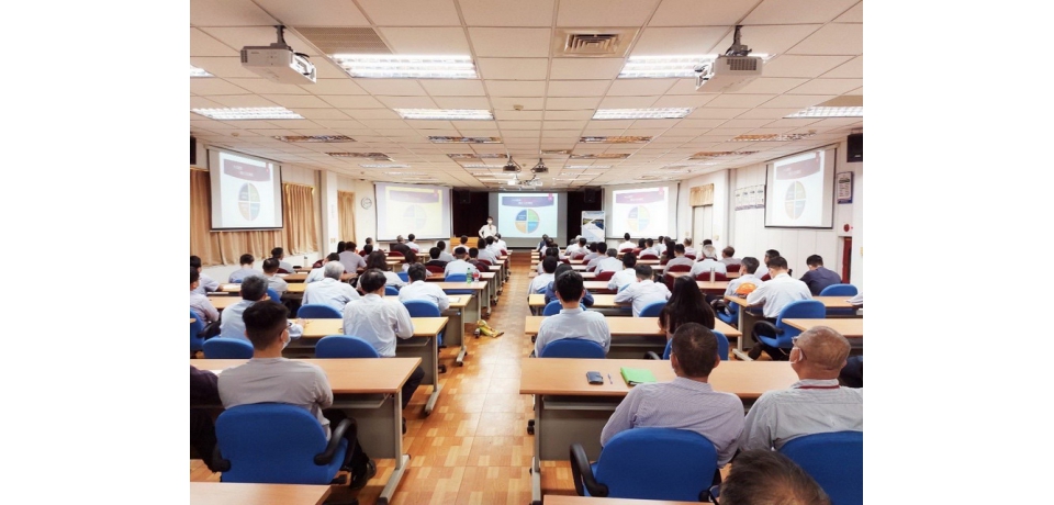 連江地檢署黃元冠檢察長蒞臨中油大林煉油廠暢談企業誠信(圖)