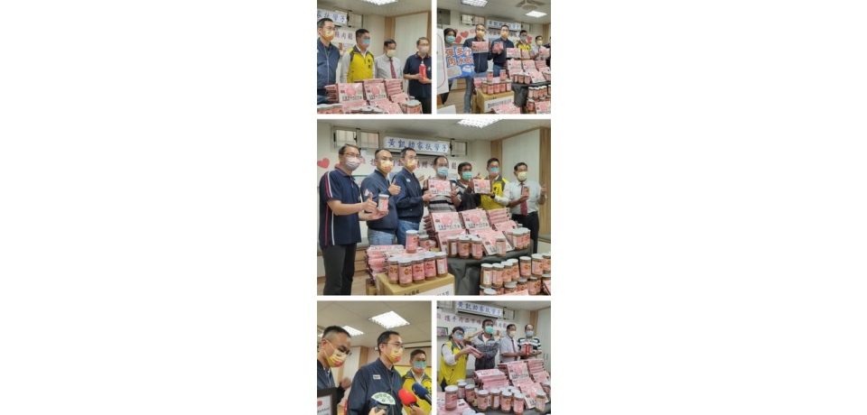 雲縣議員黃凱攜手肉品市場贈水餃肉鬆為家扶孩童(圖)