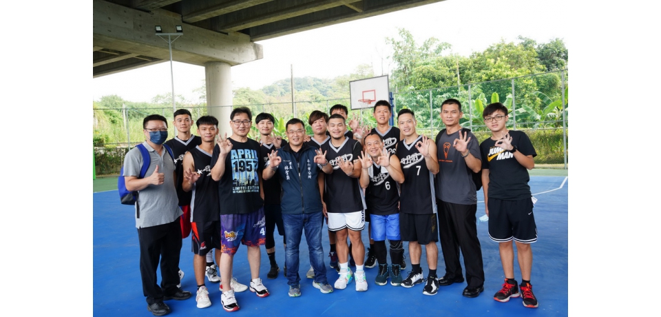 斗六市市長盃咬狗社區籃球場開幕典禮(圖)