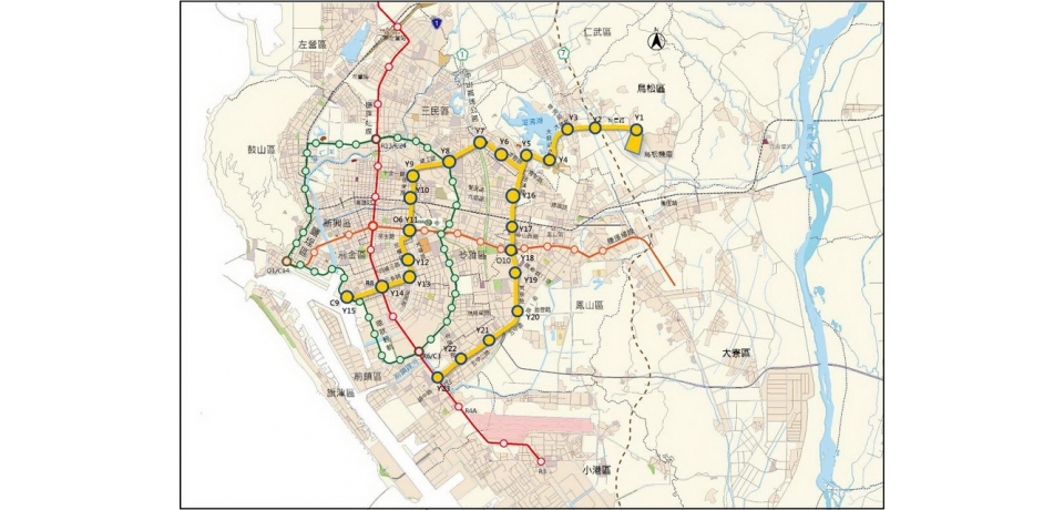 高雄捷運黃線機廠10月31日舉辦動土典禮(圖)